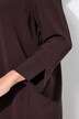 Bunda, výstřih do V, patentní knoflík, 7/8 rukávy