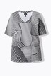 Geometric Print Short Sleeve Tee