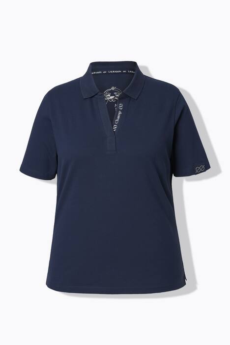 Poloshirt, halflange mouw, polokraag