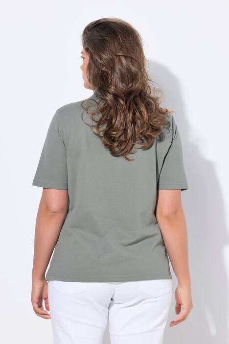 Poloshirt, halflange mouw, polokraag