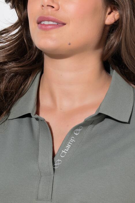 Poloshirt, halflange mouw, polokraag