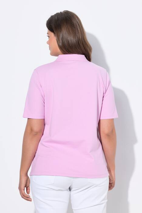 Poloshirt, halflange mouw, polokraag