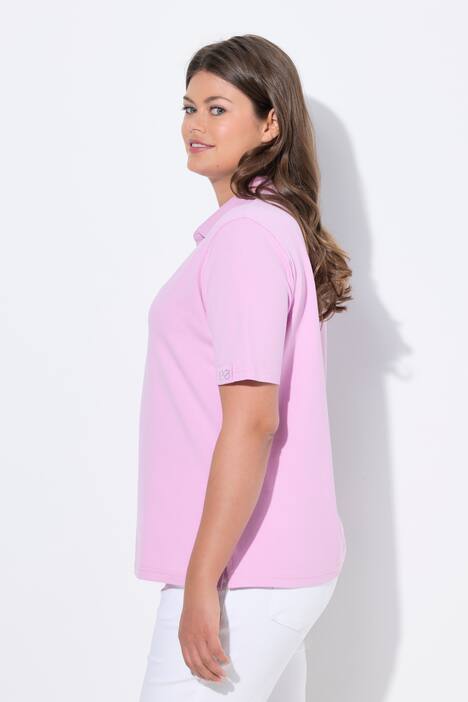 Poloshirt, halflange mouw, polokraag