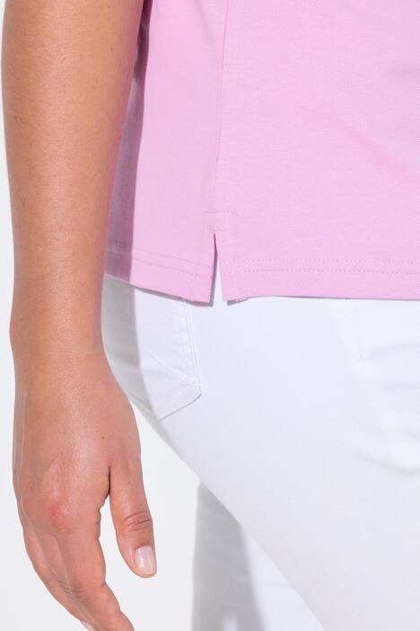 Poloshirt, halflange mouw, polokraag