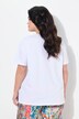 Boxy knotted fringe T-shirt