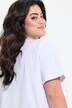 Boxy knotted fringe T-shirt