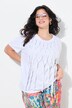 Boxy knotted fringe T-shirt