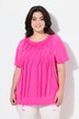 Boxy knotted fringe T-shirt