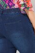 7/8-pituiset Sienna-farkkuleggingsit, kapenevat lahkeet, denimjäljitelmää