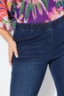 7/8-pituiset Sienna-farkkuleggingsit, kapenevat lahkeet, denimjäljitelmää