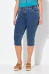 Capri Sarah, denimsweat, jeanslook, riemlussen