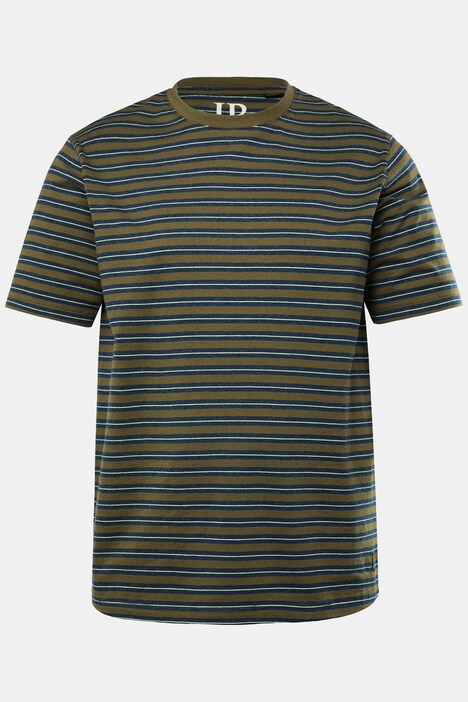JP1880 T-Shirt, Halbarm, Ringel, bis 8 XL