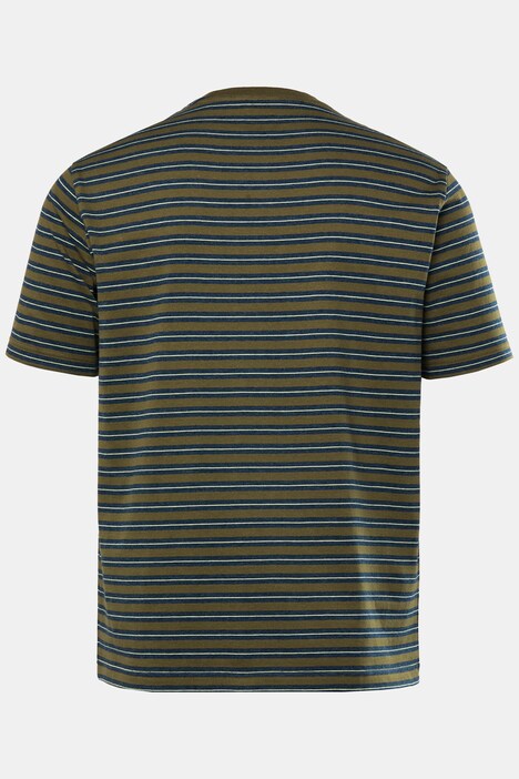 JP1880 T-Shirt, Halbarm, Ringel, bis 8 XL