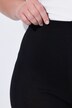 Pantaloni di maglia con taglio della gamba ampio e lungo e cintura elastica