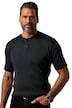 Henley JP1880 FLEXNAMIC®, krátké rukávy, žebrovaný žerzej, vintage vzhled, do 8XL