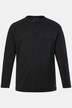 JP 1880 Henley, langærmet, vintage-look, op til 8XL