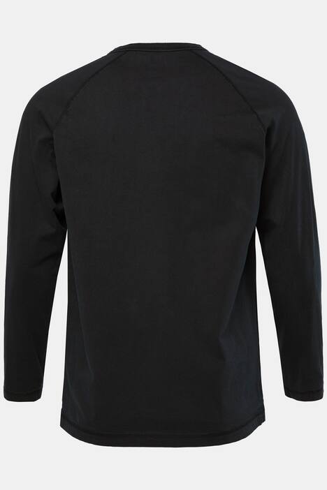 JP1880 henley, lange mouwen, vintage look, tot 8XL