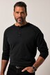 JP 1880 Henley, langærmet, vintage-look, op til 8XL