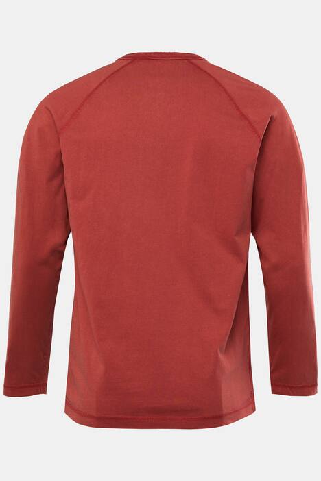 JP1880 henley, lange mouwen, vintage look, tot 8XL