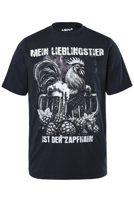Tričko Men+, tradiční, krátké rukávy, potisk, vintage vzhled, do 8XL
