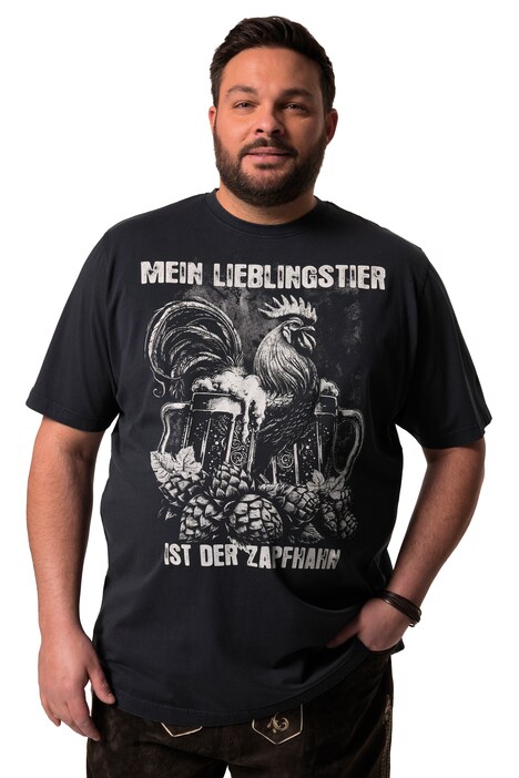 Tričko Men+, tradiční, krátké rukávy, potisk, vintage vzhled, do 8XL