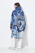 Poncho imperméable unisexe à capuche avec imprimé