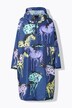 Funktions-Regencape, Unisex, Print, Kapuze