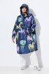 Funktions-Regencape, Unisex, Print, Kapuze