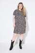 Jurk, straight shape, luipaard