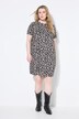 Jurk, straight shape, luipaard