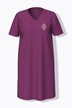 Bigshirts, set van 2, ruiten, ronde hals, korte mouwen