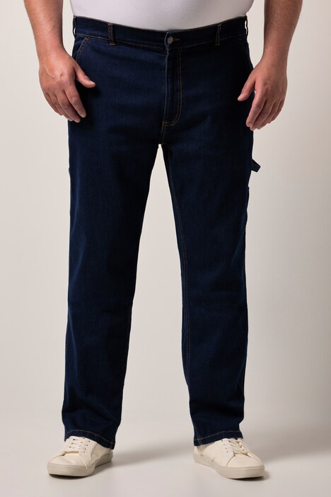 Men+ arbejdsjeans, denim, Regular Fit, 5 lommer, op til str. 72