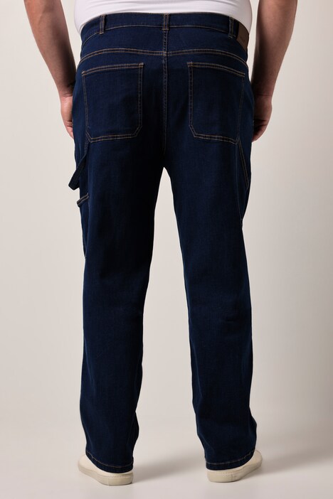 Men+ arbejdsjeans, denim, Regular Fit, 5 lommer, op til str. 72