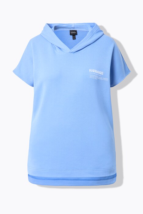 Sudadera técnica con capucha, secado rápido, capucha, sin mangas