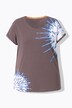 T-shirt con scollo a girocollo, mezze maniche e OEKO-TEX