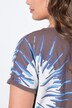 T-shirt con scollo a girocollo, mezze maniche e OEKO-TEX