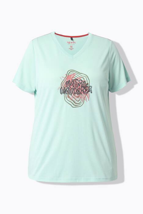 Antibacterial Graphic Lettering Short Sleeve Tee
