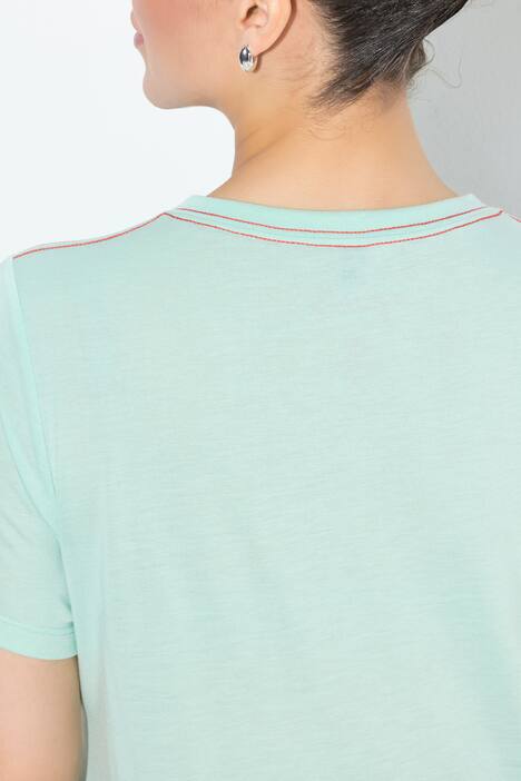 Antibacterial Graphic Lettering Short Sleeve Tee