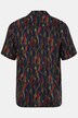 Chemise Men+ en viscose, imprimé all-over, manches courtes et col cubain, coupe Cuba Fit - jusqu'au 8 XL