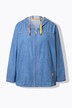 Parka en jean à capuche