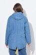 Parka en jean à capuche