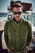 JP1880 Sweatjacke, Stehkragen, Badges, Vintage Look, bis 8 XL