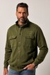 JP1880 Sweatjacke, Stehkragen, Badges, Vintage Look, bis 8 XL