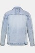 Men+ chaqueta vaquera, vaquero decolorado, bolsillos en el pecho, hasta la 7 XL