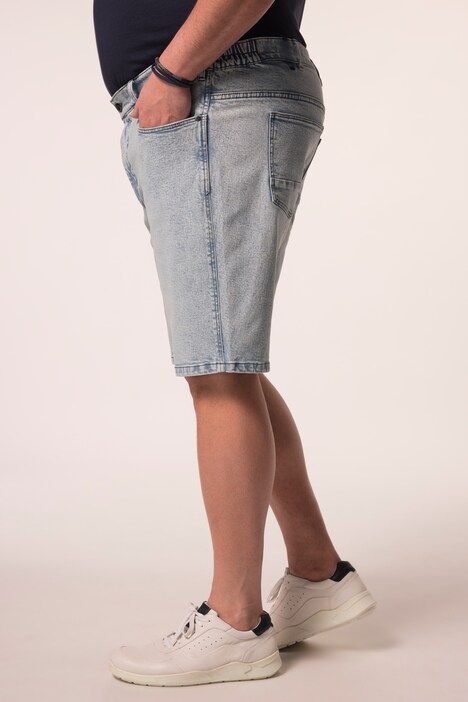 Men+ shorts, mavevenlig pasform, 5 lommer, lige pasform, op til str. 72