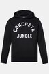 Men+ hettegenser, brysttrykk, kengurulomme, opptil 8 XL