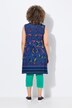 Jersey jurk, print, A-lijn, ronde hals, mouwloos