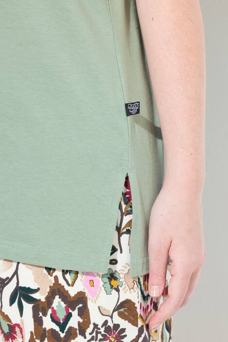 Pyjama, bloemen, V-hals, korte mouw