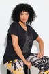 T-shirt oversize. Encolure ronde et manches courtes. Motif ananas à strass fantaisie