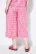 Culotte, wide legs og farvet rombemønster